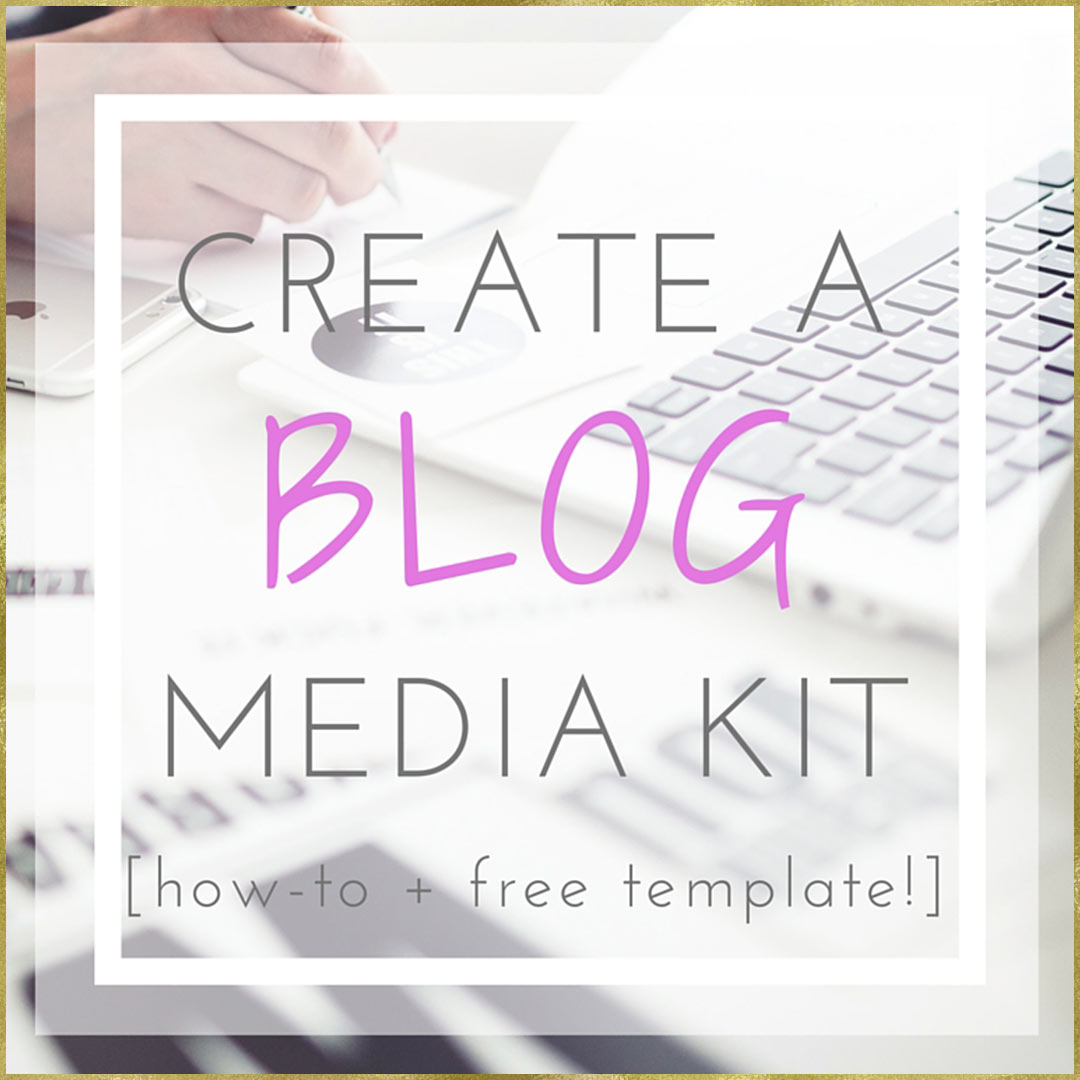 Create a media kit