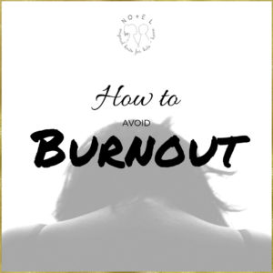 How to avoid burnout
