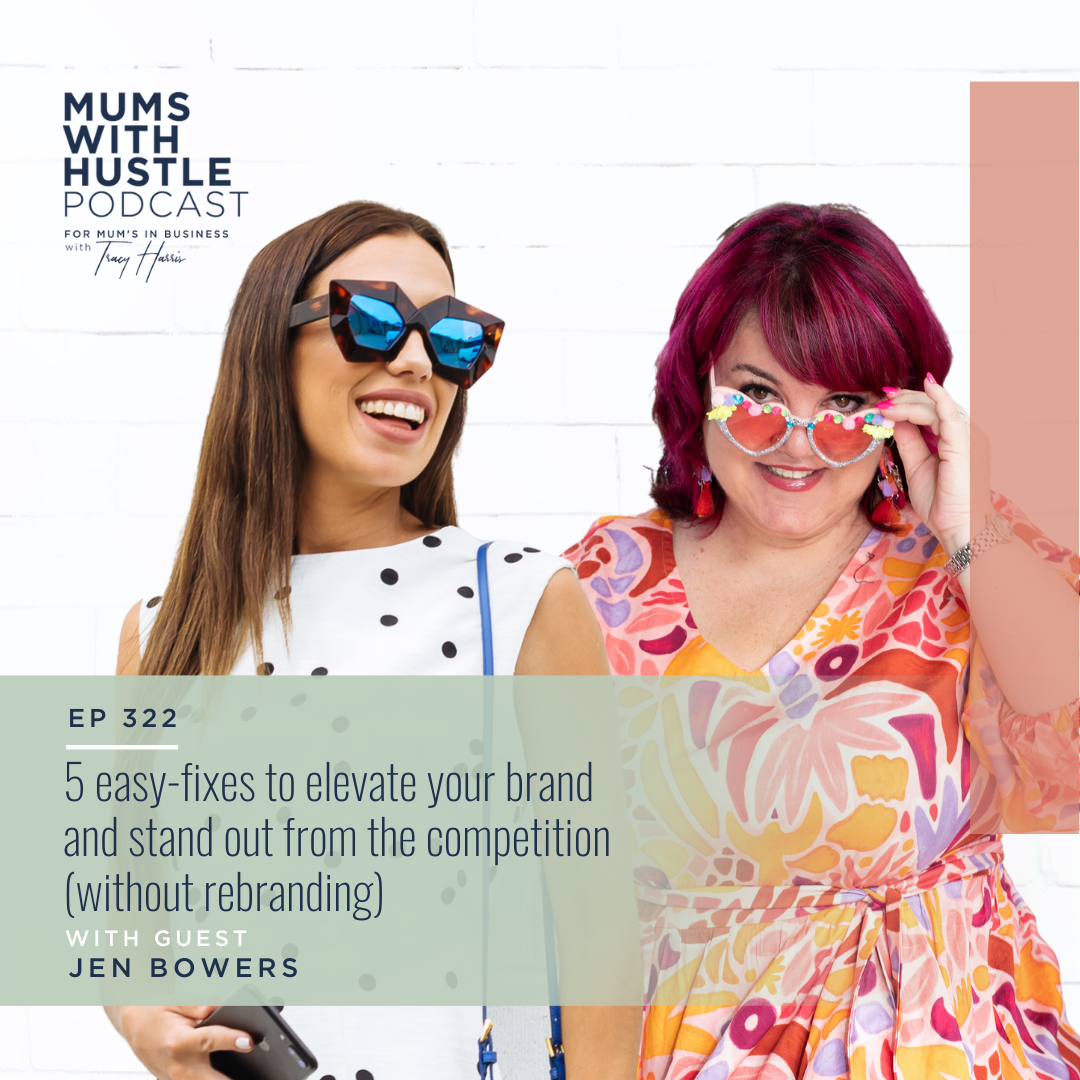 MWH 322: 5 easy-fixes to elevate your brand and stand out from the competition (without rebranding) with Jen Bowers