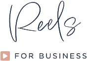 white logo reel