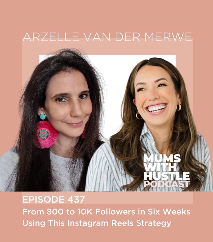 MWH 437 : From 800 to 10K Followers in Six Weeks Using This Instagram Reels Strategy with Arzelle Van der Merwe