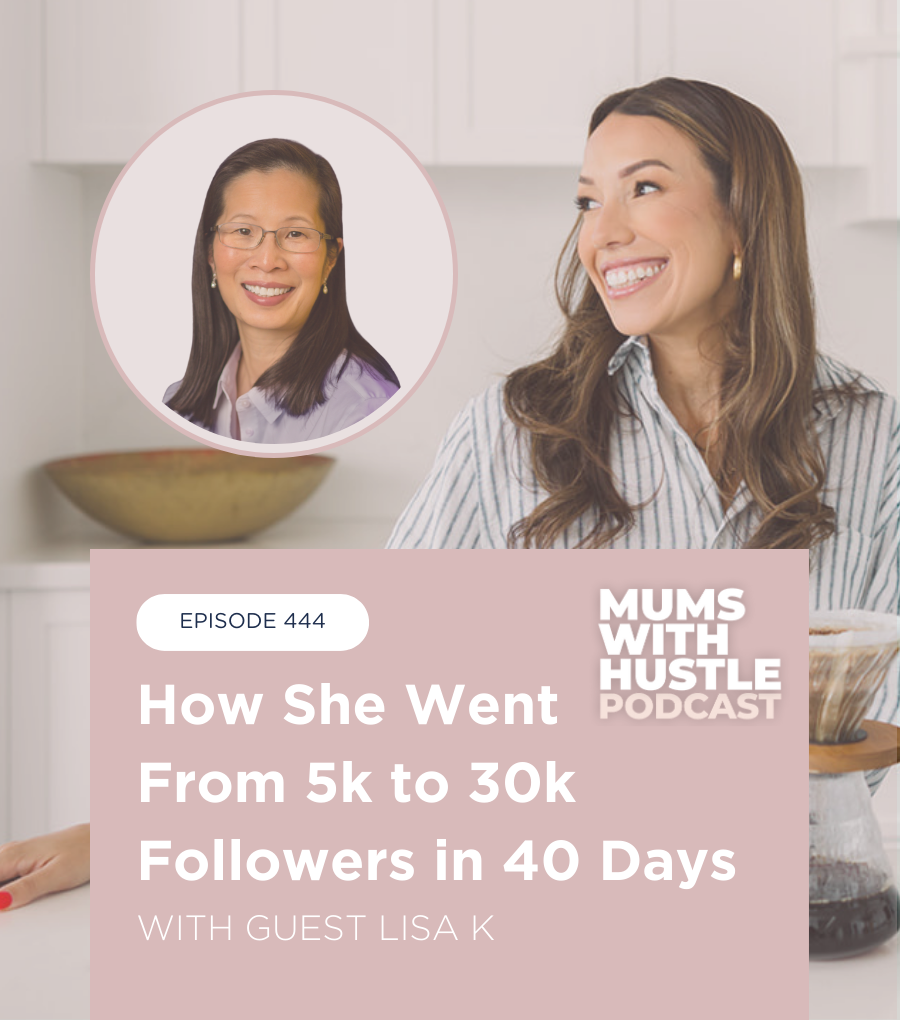 MWH 444 : How She went from 5k to 30k followers in 40 days with Lisa K