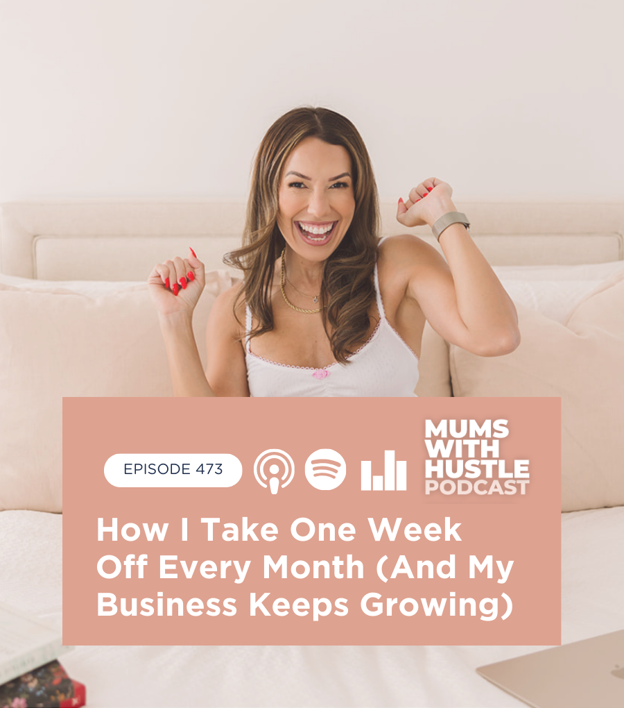 MWH 473 : How I Take One Week Off Every Month (And My Business Keeps Growing)